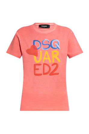サマーラバーズ リネンTシャツ/DSQUARED2 D2 SUMMER LOVERS